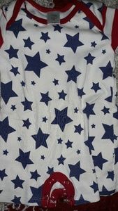 4th of July romper